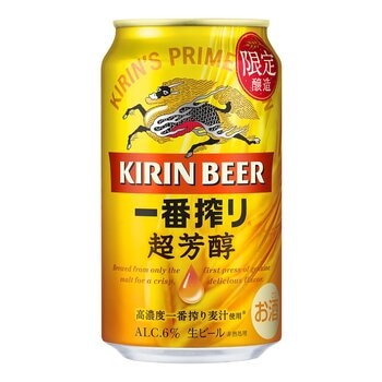 麒麟 一番搾 超芳醇啤酒 350毫升 X 24罐